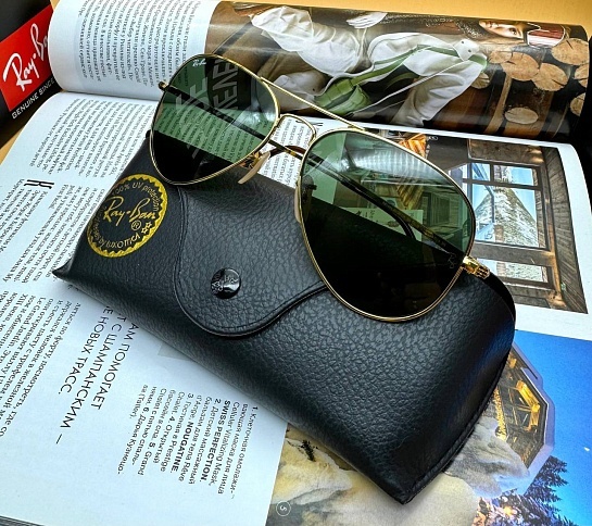 Солнцезащитные очки Ray-Ban Aviator Large Metal