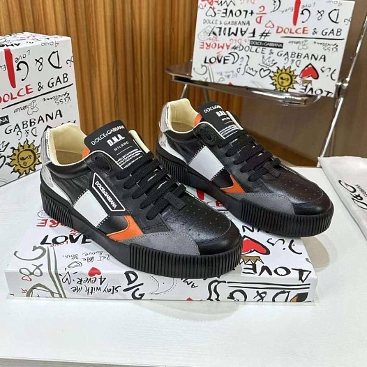 Комбинированные кроссовки Dolce & Gabbana Miami - Black   