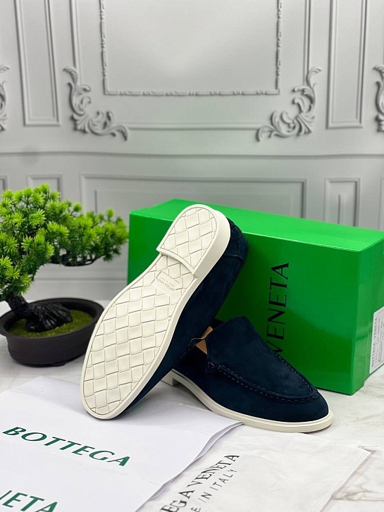 Мужские замшевые лоферы Bottega Veneta