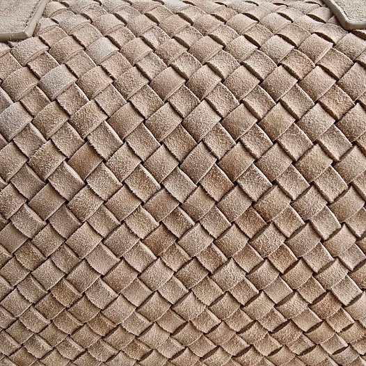 Замшевая сумка Bottega Veneta Cabat 40x28 см - Brown   