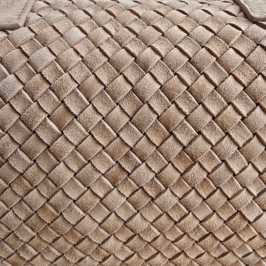 Замшевая сумка Bottega Veneta Cabat 40x28 см - Brown