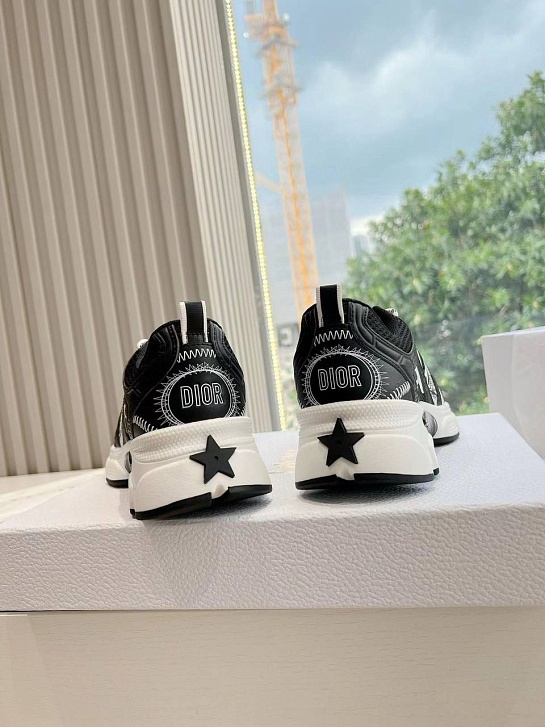 Женские кроссовки Dior Chrono Premium - Black