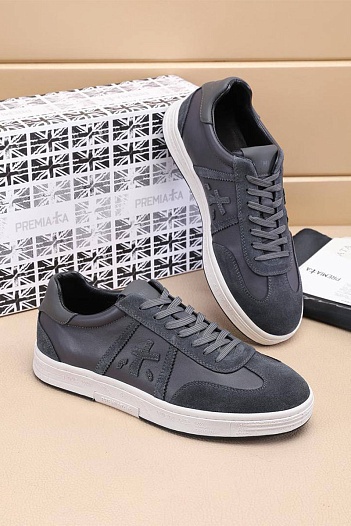 Комбинированные кроссовки Premiata Bonnie - Grey   