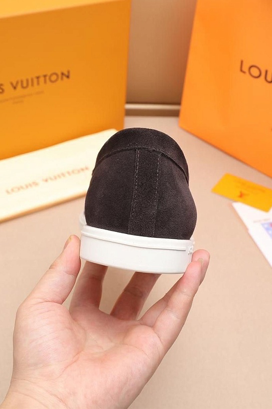 Мужские замшевые лоферы Louis Vuitton Estate