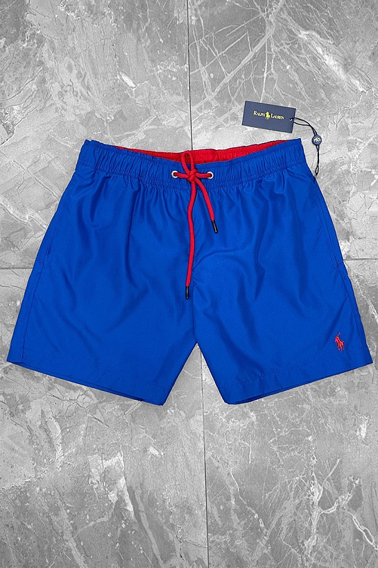Мужские синие шорты Polo Ralph Lauren