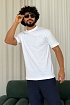 Мужская белая футболка Loro Piana