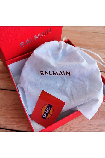Кожаный ремень Balmain (длина 105 / 110 см)   