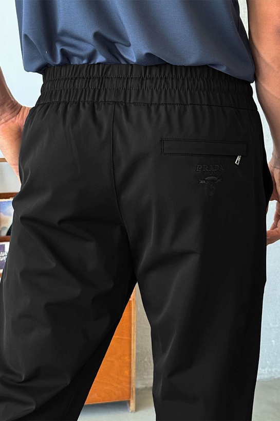 Мужские штаны Prada чёрного цвета