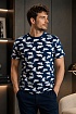 Синяя мужская футболка Paul&Shark
