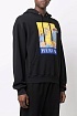 Чёрное мужское худи Heron Preston heron-print