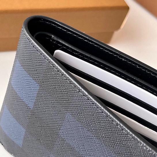 Кожаный кошелёк Burberry Premium 11x10 см