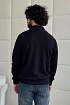 Мужская чёрная кофта на молнии Loro Piana