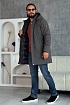 Мужская парка цвета хаки Loro Piana