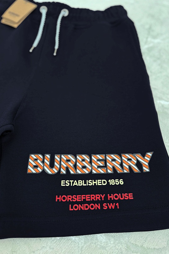 Мужские шорты Burberry Horseferry logo - Navy
