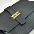 Кожаный ремень Hermes Elan Pocket 24x12 см - Black / Gold