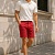 Мужские красные шорты Tommy Hilfiger