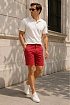 Мужские красные шорты Tommy Hilfiger
