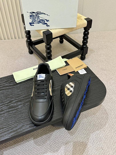 Мужские кроссовки Burberry Terrace - Black   