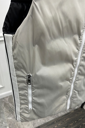 Мужской жилет Palm Angels светло-бежевого цвета   