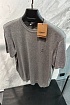 Мужская футболка Burberry TB logo-embroidered - Grey