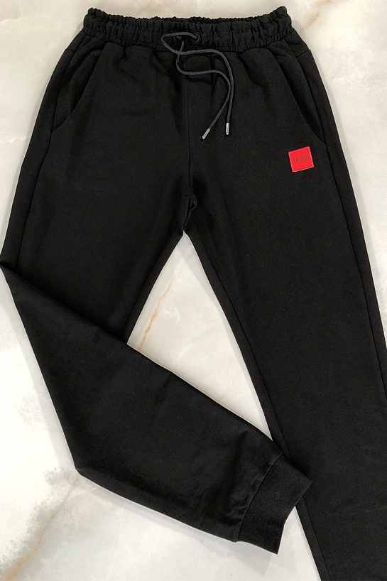 Мужские чёрные штаны Hugo Boss