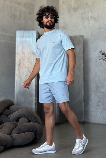 Мужские голубые шорты Dolce & Gabbana    