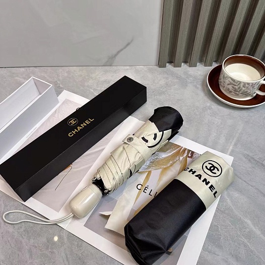 Складной зонт Chanel premium   