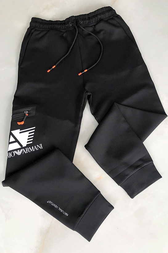 Мужские штаны Emporio Armani 7 Natural Ventus - Black