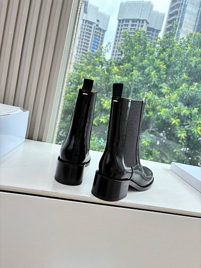 Женские кожаные сапоги Maison Margiela premium   