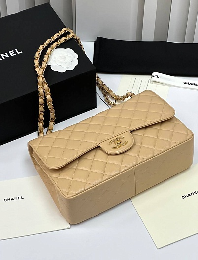 Женская кожаная сумка Chanel Timeless Premium  30x20x9 см   