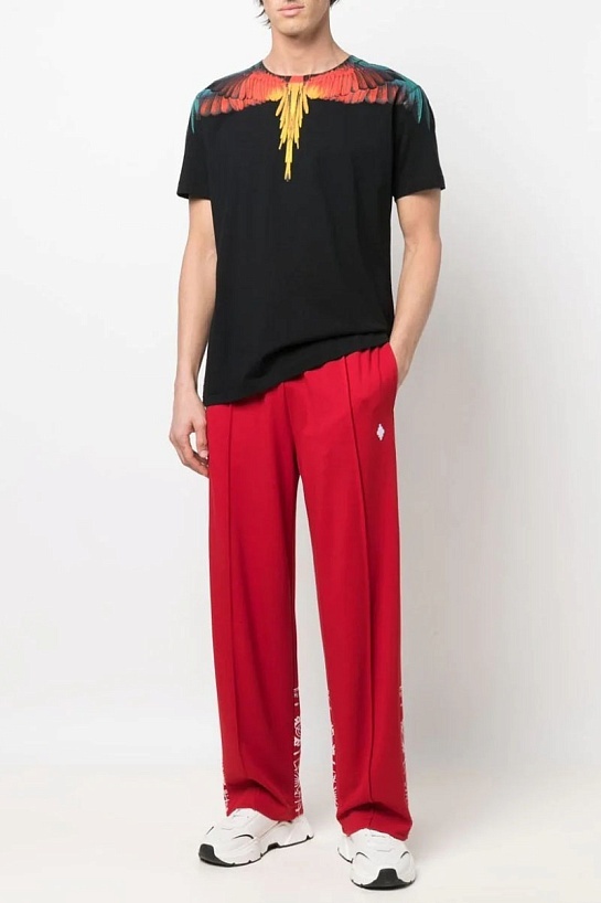 Чёрная футболка Marcelo Burlon County of Milan Icon Wings