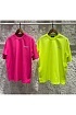 Мужская оверсайз футболка Balenciaga зелёного цвета