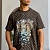 Коричневая оверсайз футболка Louis Vuitton Monogram All-over Tiger