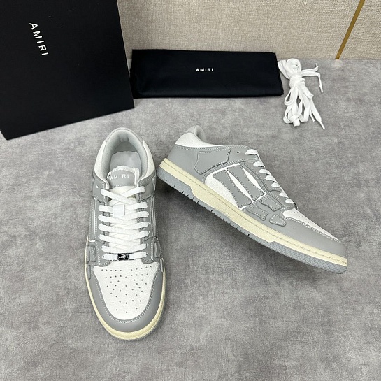 Кожаные кроссовки Amiri Skel low-top