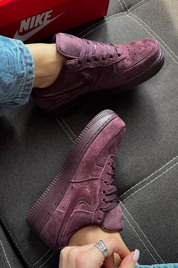 Кроссовки Nike Air Force 1 Low - Burgundy   