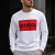 Белый свитшот Hugo Boss Duragol logo-print
