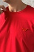 Красная мужская футболка Emporio Armani 7