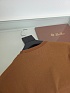 Мужская коричневая футболка Loro Piana premium