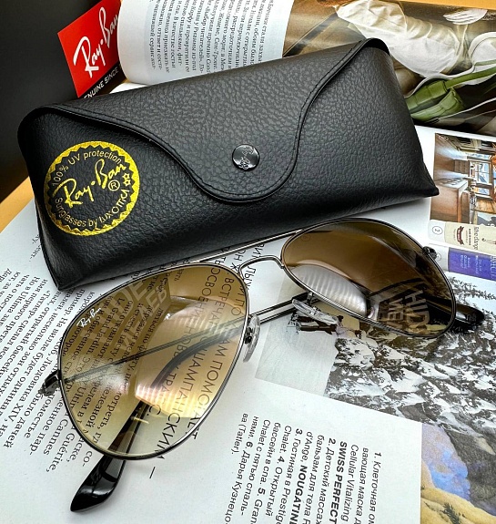 Солнцезащитные очки Ray-Ban Aviator Large Metal
