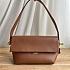 Кожаная сумка Jacquemus The Rond Carre 26x16 см