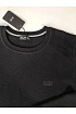 Чёрный мужской джемпер Hugo Boss logo-embroidered