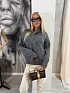 Женский шерстяной свитер Chrome Hearts premium