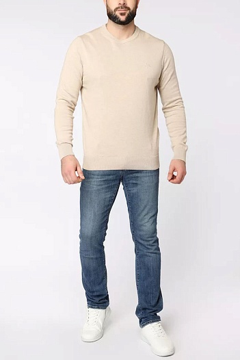 Мужская бежевая кофта Armani Exchange   