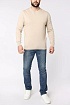 Мужская бежевая кофта Armani Exchange