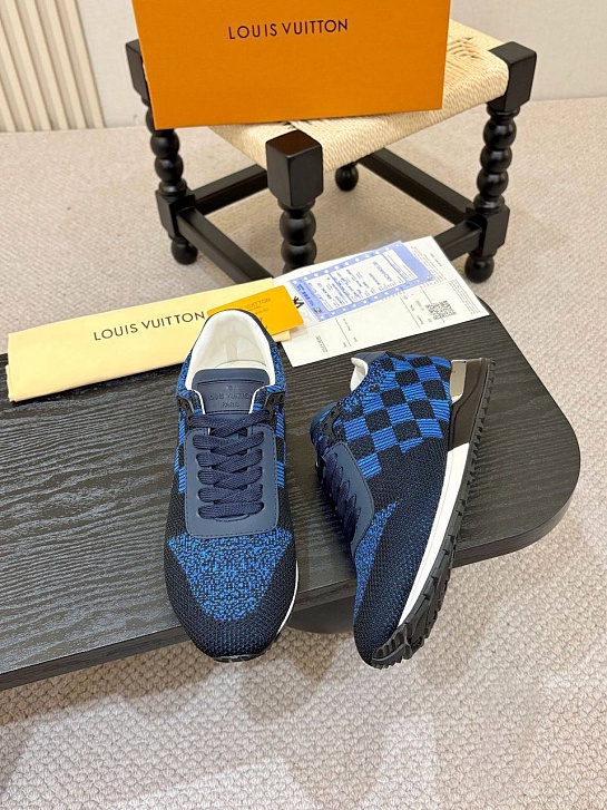 Мужские кроссовки Louis Vuitton Run Away Damier 