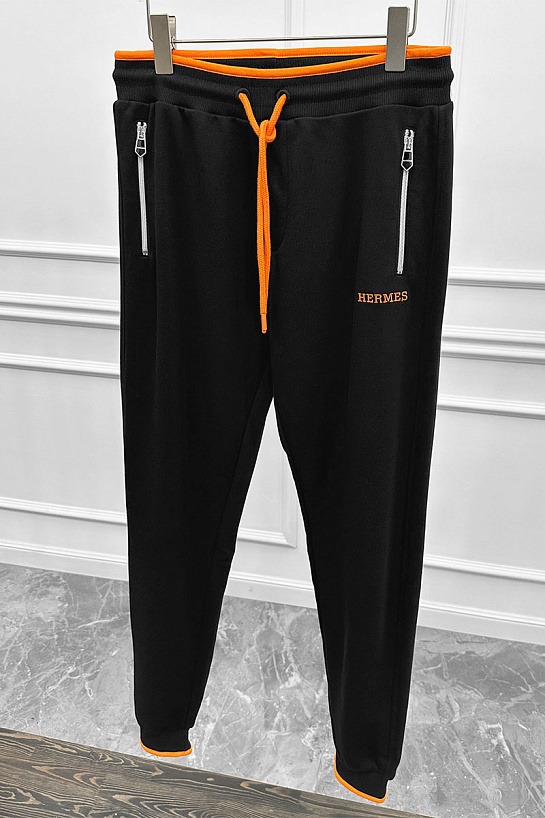 Чёрные спортивные штаны Hermes