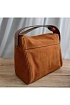 Замшевая сумка Love Birds 30x24 см - Brown