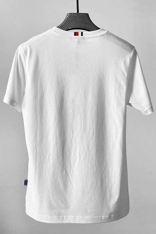 Мужская белая футболка Tommy Hilfiger