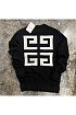 Чёрный свитер Givenchy 4G Logo-Intarsia