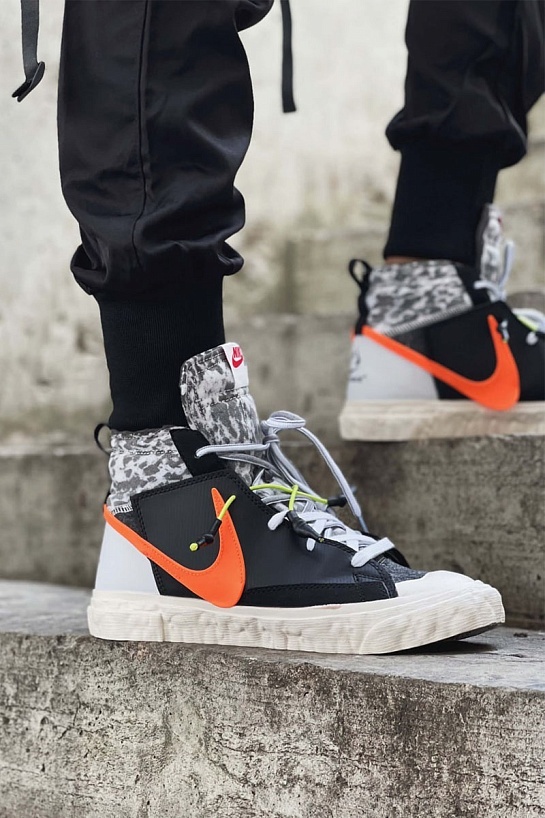 Кроссовки Nike Readymade x Blazer Mid - Black